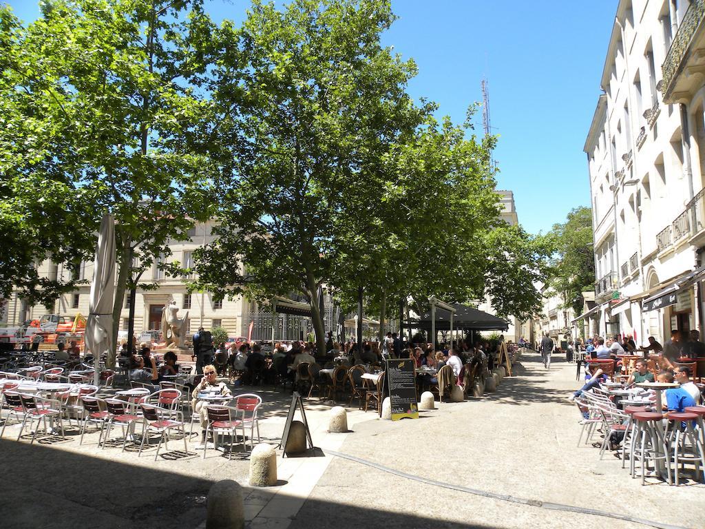 La Terrasse Du Marche Aux Fleurs Apartment Montpellier Exterior foto